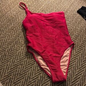 Vibrant Pink One-Piece Swimsuit